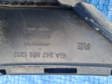 MERCEDES W247 A247 РЕШЕТКА ПЕРЕДНЕГО БАМПЕРА ПРАВАЯ A2478851402 A2478810400