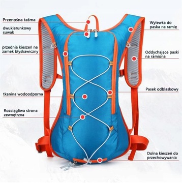 Рюкзак для езды на велосипеде и скалолазания