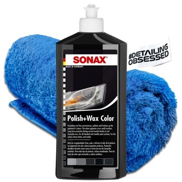 Sonax wosk koloryzujący NanoPro 250ml czarny
