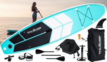 SUP доска 320СМ, надувной КОМПЛЕКТ, сиденье с веслом + РЮКЗАК