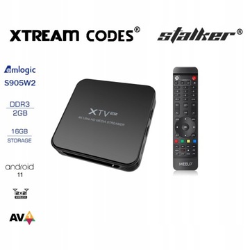 ТВ-приставка XTV SE2 IPTV-декодер Android 11 NETFLIX HD