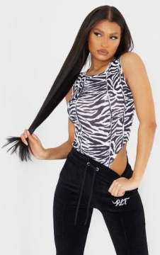 LL39 ТЕЛО ЗЕБРА PRETTYLITTLETHING 40