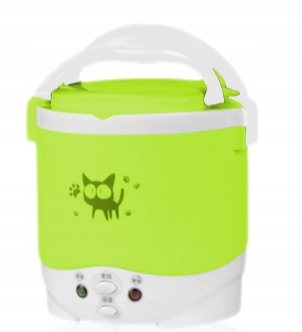Mini portable 220v car charger rice cooker