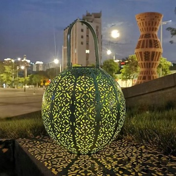Уличные железные солнечные фонари