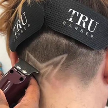 2шт салон парикмахерская наклейка для волос парикмахерская лента зажим для волос держатель для волос H