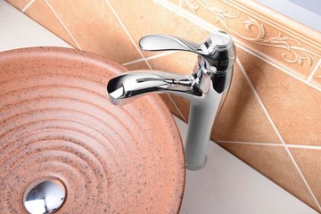 Sapho SPRING bateria umywalkowa wysoka chrom 77081