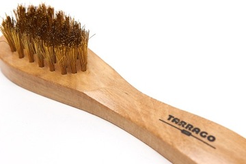 ЩЕТКА ДЛЯ ЗАМШИ И НУБУКА ЖЕСТКАЯ ЛАТУНЬ ТАРРАГО