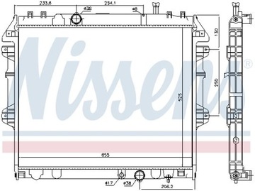 618 370 CHLADIČ TOYOTA HILUX 2.5D-4D 06-