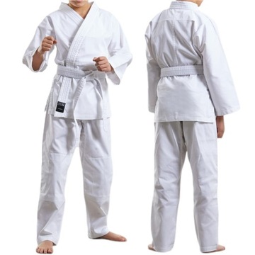 Kimono do Judo Aikido dla dzieci kpl+Pas 115-124cm