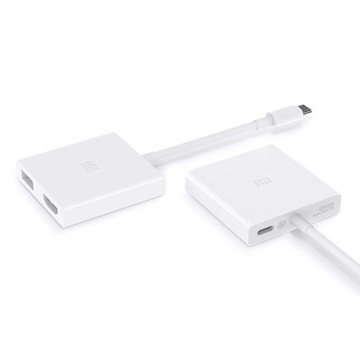 АДАПТЕР 2в1 USB-C — HDMI Type-C — USB 4K 1080P