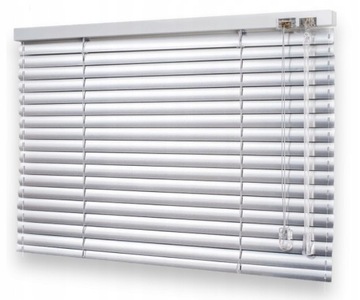 ŻALUZJE ALUMINIOWE 25 mm Z POKRĘTŁEM 70x210