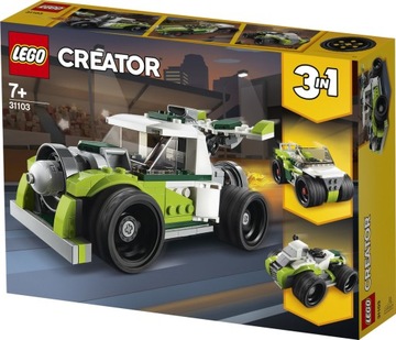 LEGO 31103 Creator 3w1 - Rakietowy samochód