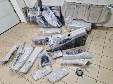 GLS BOK GLE ČALOUNĚNÍ MERCEDES 167 SEDADLA