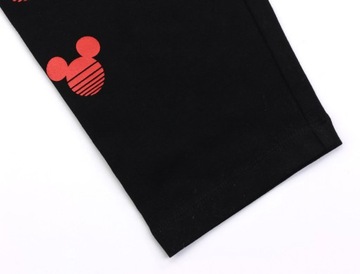 Spodnie damskie legginsy $34 Disney Myszka Mickey Miki r. 1X getry długie