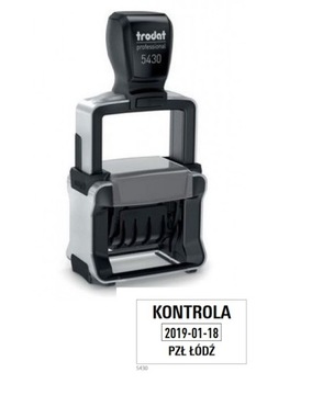 Штамп даты Trodat Professional 5430, версия ISO