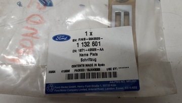 FORD MONDEO MK3 ZNAKY LOGO ZNAK NOVÝ