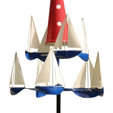 Unique Sailboat Windmill Decorations Nautical Wind