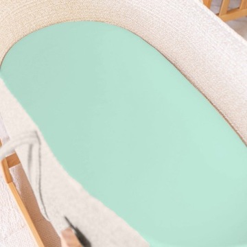 ПРОСТЫНЬ ДЛЯ ГОНДОЛИ, ДЛЯ ЛЮЛЫЧКИ, С ЛАСТИКОМ, 80х40, ХЛОПОК 100% Bubi