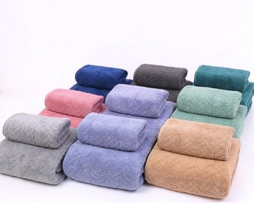 НАБОР ПОЛОТЕНЦЕВ, 2 ШТ, МИКРОФИБРА, СТАЛЬ