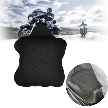 ŻELOWA PODKŁADKA DO SIEDZENIA MOTOCYKLA SIATKA