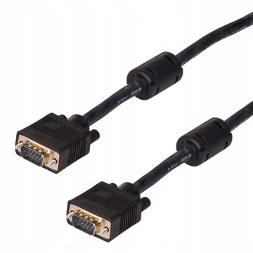 Kabel do monitora VGA D-SUB analogowy 15m Akyga
