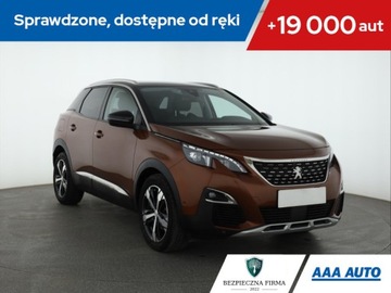 Peugeot 3008 II Crossover 1.2 PureTech 130KM 2019 Peugeot 3008 1.2 PureTech, Salon Polska