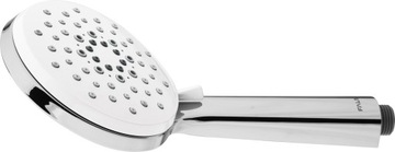 ХРОМИРОВАННЫЙ ДУШЕВОЙ РУЧКА 3 ФУНКЦИИ 120 мм WAVE