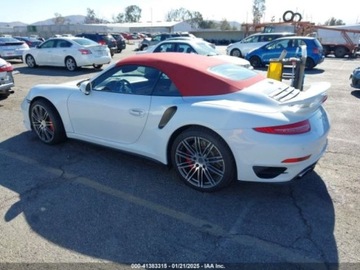 Porsche 911 991 Turbo/Turbo S Cabrio 3.8 520KM 2015 Porsche 911 Turbo 2015 3.8l 3.8 Benzyna 520KM, zdjęcie 4