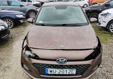 Hyundai i20 II Hatchback 5d Facelifting KAPPA 1.2 MPI 84KM 2019 Hyundai i20 2019r, 1.2 LPG. Uszkodzony przod. Jezdzi. 1.2 BenzynaLPG, zdjęcie 15