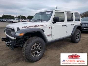 Jeep Wrangler IV 2025 Jeep Wrangler 2025r., Rubicon, 2L, od ubezpieczalni 2.0 Benzyna 274KM