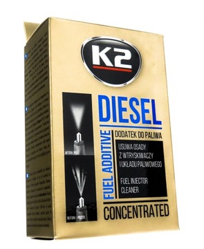 K2 DIESEL ДЛЯ ОЧИСТКИ ДИЗЕЛЬНЫХ ИНЖЕКТОРОВ 50мл