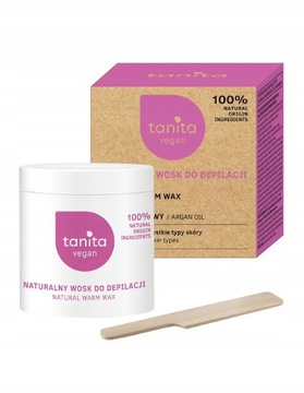 TANITA VEGAN - WOSK DO DEPILACJI TWARZY I CIAŁA