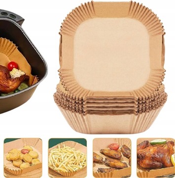 БУМАГА ДЛЯ ВЫПЕЧКИ ДЛЯ АЭРОФРИТЮРНИЦЫ 20см 150 ШТ.