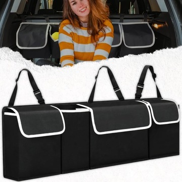СУМКА-ОРГАНИЗАТОР ДЛЯ СИДЕНИЙ В БАГАЖНИКЕ АВТОМОБИЛЯ
