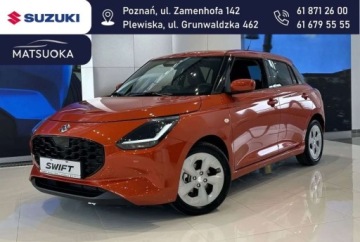 Suzuki Swift VII 2026 Suzuki Swift Premium Plus 1.2 mild Hybrid 4WD 5MT Flame Orange NOWY SWIFT