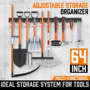 Органайзер для садового инструмента. Держатель для хранения электроинструментов.