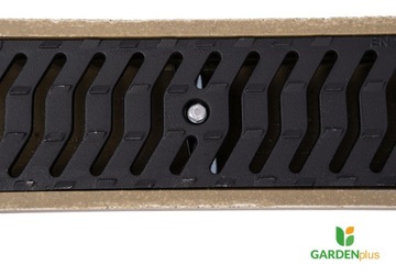 Kanał Polimerobetonu Krata Żeliwna 25 t Wzmacniana