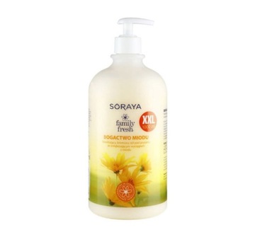 FAMILY FRESH nawilżający Żel pod prysznic BOGACTWO MIODU XXL 1000ml