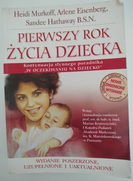 PIERWSZY ROK ŻYCIA DZIECKA - MURKOFF MYCIE DZIECKA KARMIENIE PIERSIĄ