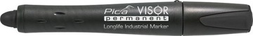 Промышленный перманентный маркер VISOR, черный Pica