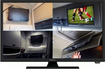 24-ДЮЙМОВЫЙ ТЕЛЕВИЗОР 12/24 В DVB-T DVB-T2 ДЛЯ КАМЕРЫ АВТОБУС ГРУЗОВИК АВТОМОБИЛЬ