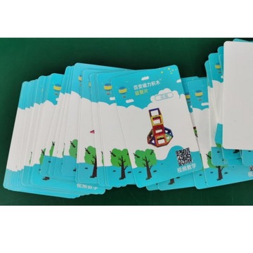 НАБОР МАГНИТНЫХ ПЛИТОК ДЛЯ ДЕТЕЙ 105 ШТ. 3D КОНСТРУКТОРЫ