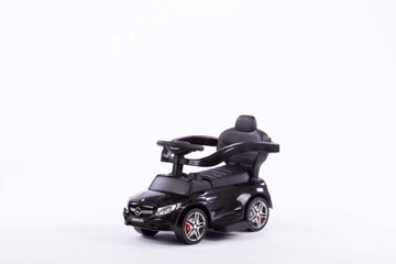 jeździk MERCEDES skóra GUMOWE KOŁA TABLICE skręt