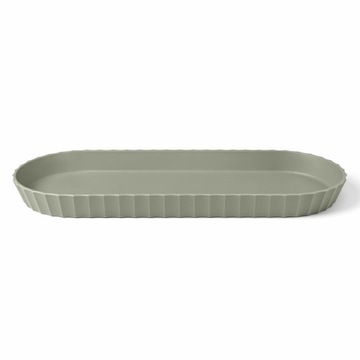 Półmisek owalny 37,5x15 cm MINERVA średnia leśna zieleń Blim Plus