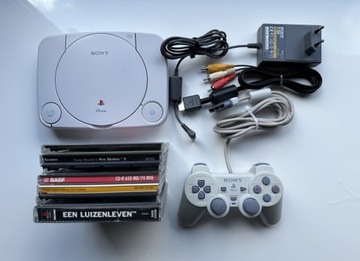 \\\ УДАЛЕНА PLAYSTATION 1 SLIM PS1 PSX SCPH-102 + ИГРЫ ///