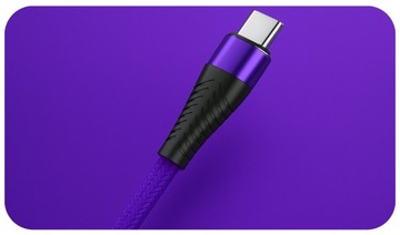 Кабель USB C USB C (быстрая зарядка, тип C, 60 Вт, 3A, 1,8 млн. Databable Braid)