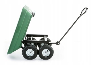 Тачка, садовая транспортная тележка, самосвал, 350 кг
