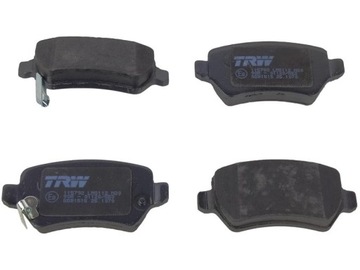 ЗАДНИЕ ДИСКИ + КОЛОДКИ TRW OPEL ASTRA GH 4 OPEN