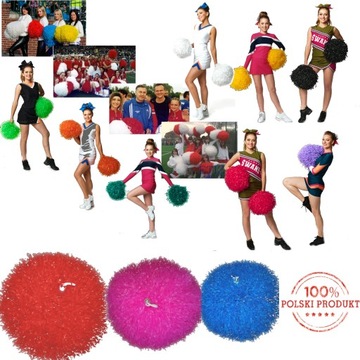 Pompon dla cheerleaderek Pompon MIX Etizen r. M AEROBIK DO TAŃCA