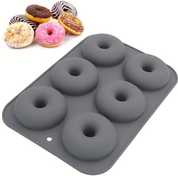 FORMA SILIKONOWA DONUT OPONKI FOREMKA DO PĄCZKÓW BABECZEK NA DONUTY PĄCZKI